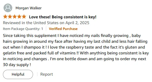 My Hair & Nails Thrive with Tasty Gluten-Free Vitamin A