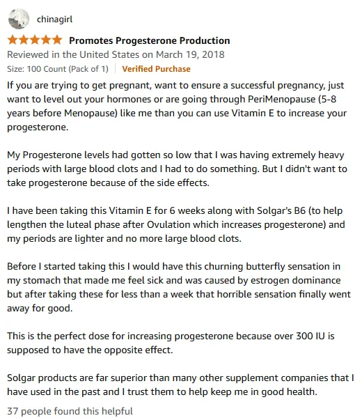 How Vitamin E Boosted My Progesterone & Balanced Hormones Naturally