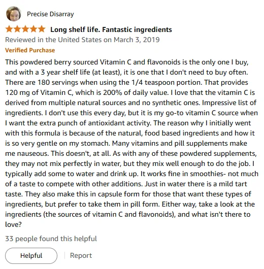 My Go-To Natural Vitamin C Powder for Gentle Antioxidant Support
