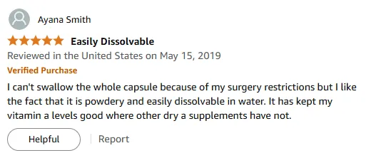 My Surgery-Friendly Powdery Vitamin A Boosts Levels Effortlessly