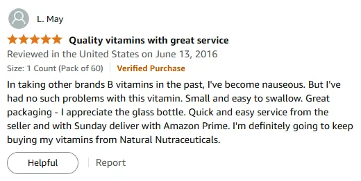 My Go-To B Vitamins: No Nausea, Easy Swallow & Fast Prime Delivery