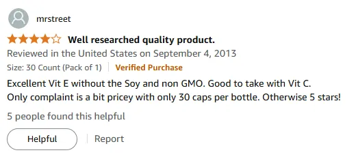 My Top Soy-Free Vitamin E Pick for Enhanced Wellness