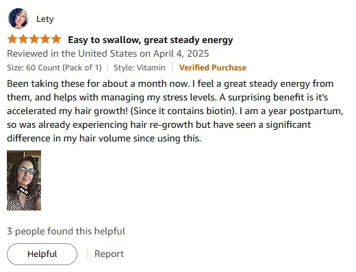 My Vitamin B Boost: Energy, Stress Relief & Faster Hair Growth