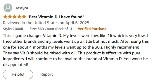 How I Fixed My Low Vitamin D with Pure Oil Formula