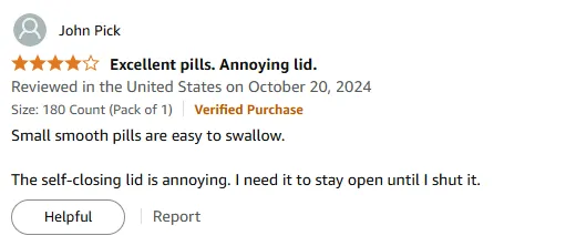 My Vitamin D3 Experience: Easy-to-Swallow Pills & Lid Feedback