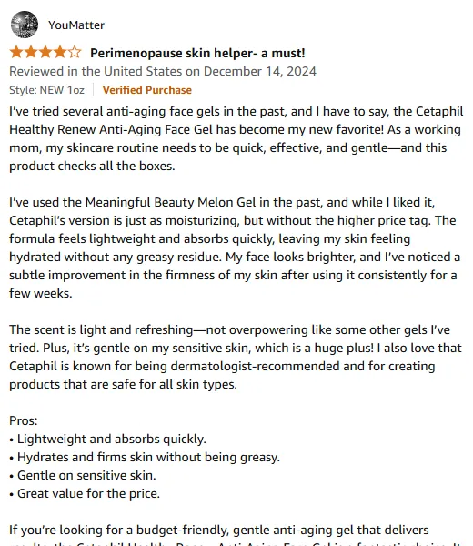 My Go-To Anti-Aging Gel for Sensitive Skin That Works