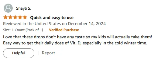Best Tasteless Vitamin D Drops My Kids Love in Winter