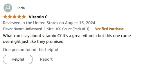 My Vitamin C Boost Arrived Overnight – Lifesaver!