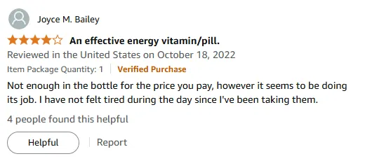 My Vitamin B Boost: Sustained Energy Without Daytime Fatigue
