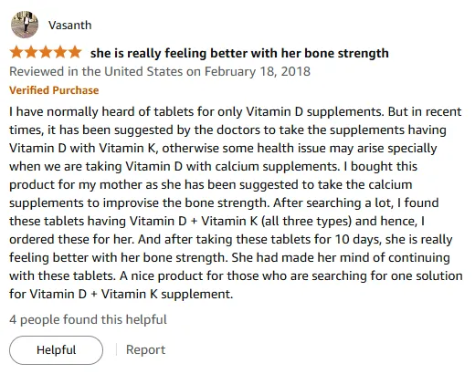 My Vitamin D & K Combo Solved Bone Strength Issues