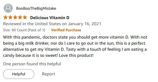My Vitamin D Boost: Tasty Alternative to Milk & Sunlight
