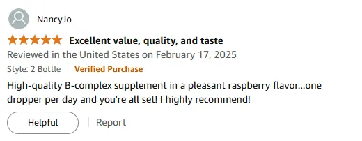 My Daily Raspberry Vitamin B Complex Boost
