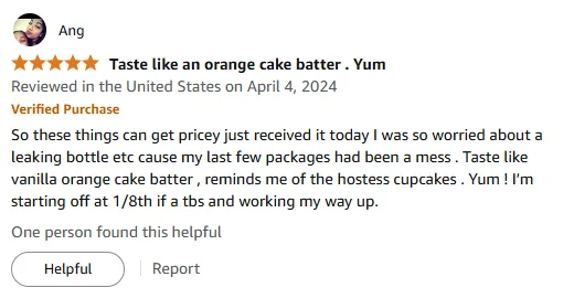 My Leak-Proof Vitamin C Tastes Like Cupcakes!