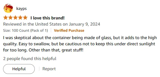 My Glass Vitamin A: Quality & Sunlight Storage Tips