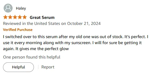 My Perfect Vitamin C Serum Glow