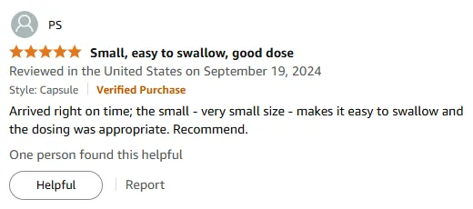 My Tiny Vitamin A Pills: Easy to Swallow & Perfect Dose