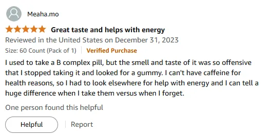 My Vitamin B Gummies Boost Energy Without Caffeine